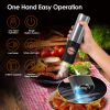 Electric Salt and Pepper Grinder Rechargeable Charging Base Automatic Salt Mill LED Indicator Adjustable Coarseness One Hand Easy Operation